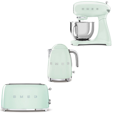 Smeg - SMF05PGEU-KLF03PGEU-TSF02PGEU - Pastellgrön