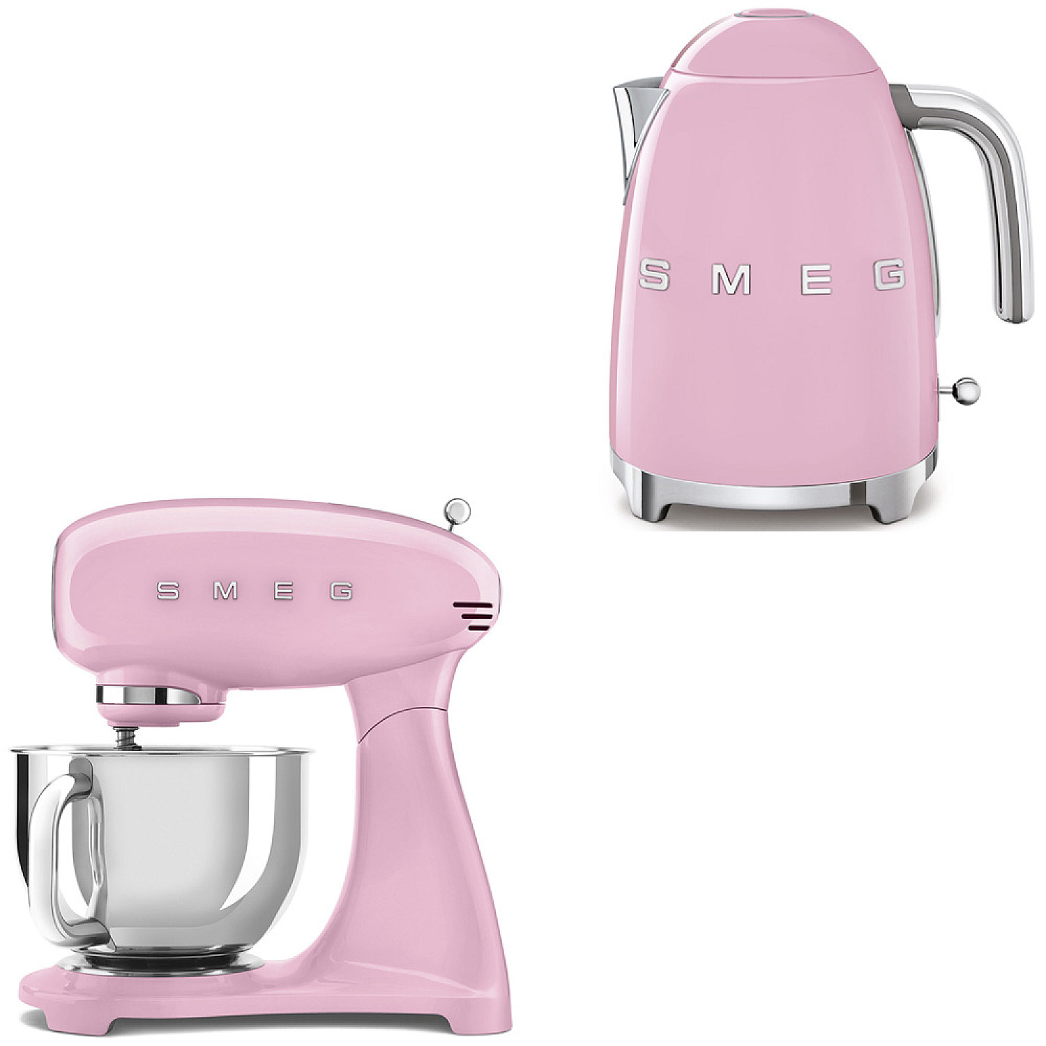 Smeg paket smf05pkeu-klf03pkeu - rosa
