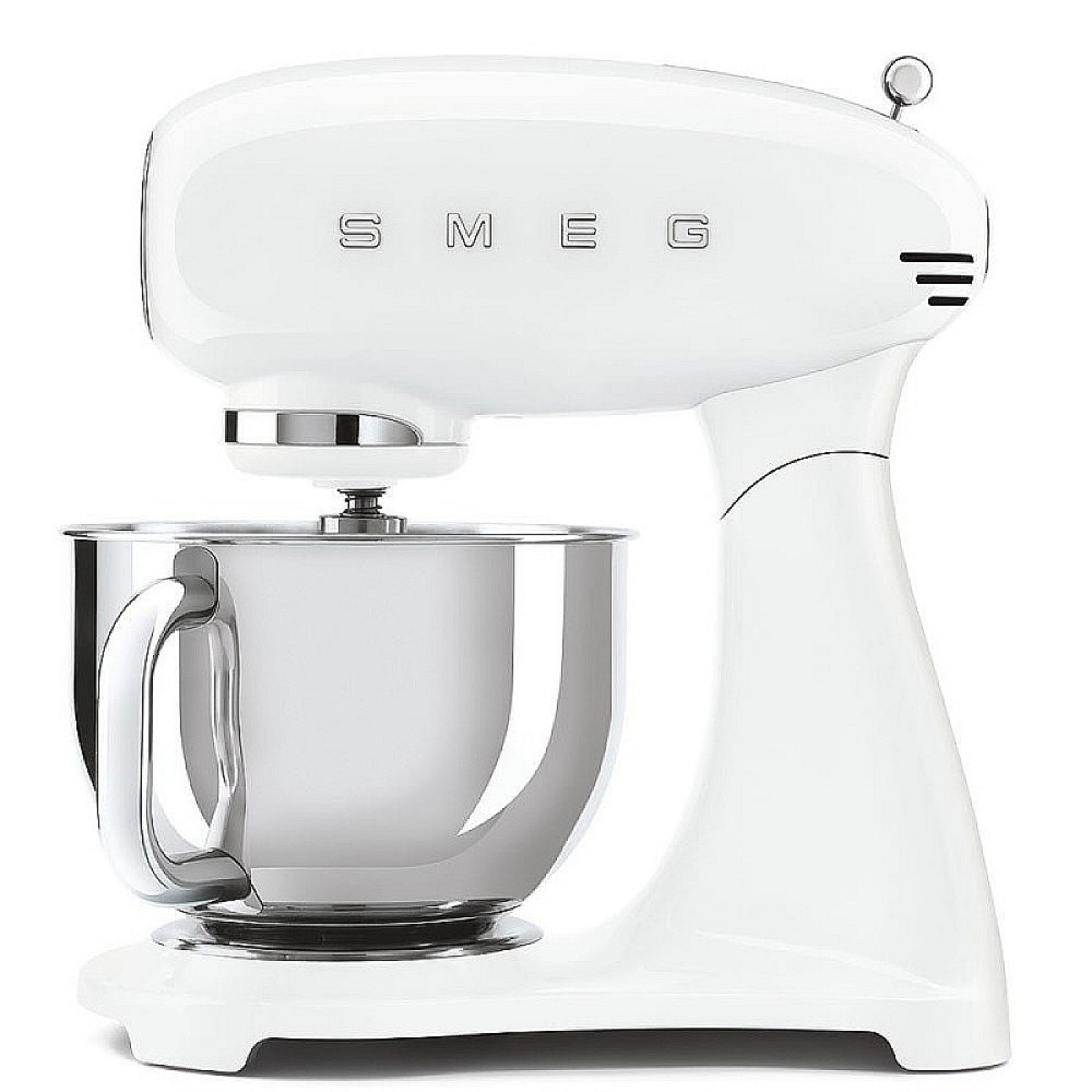 Smeg köksassistent smf05wheu - vit, 50-talsdesign med 10 hastigheter & 5 års garanti
