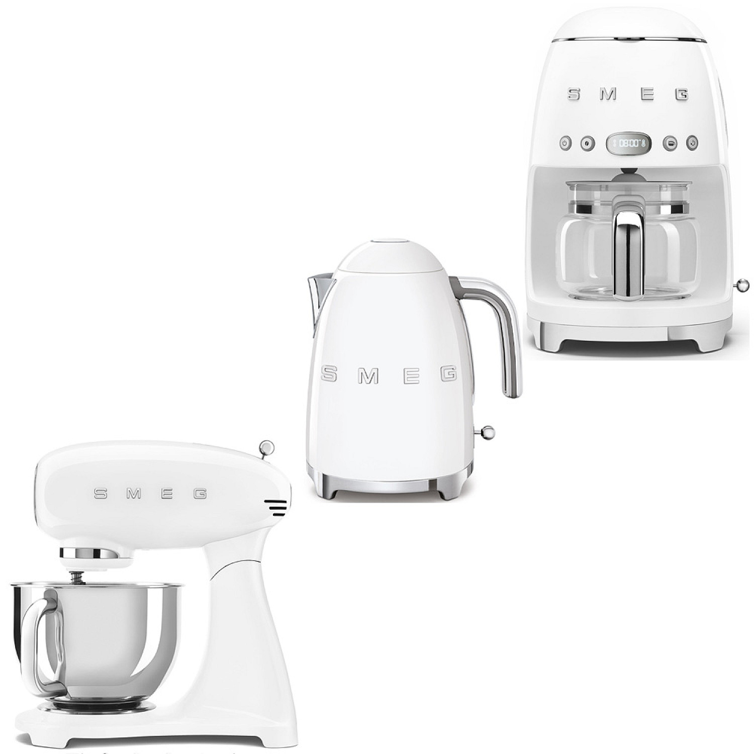 Smeg paket smf05wheu-klf03wheu-dcf02wheu - vit