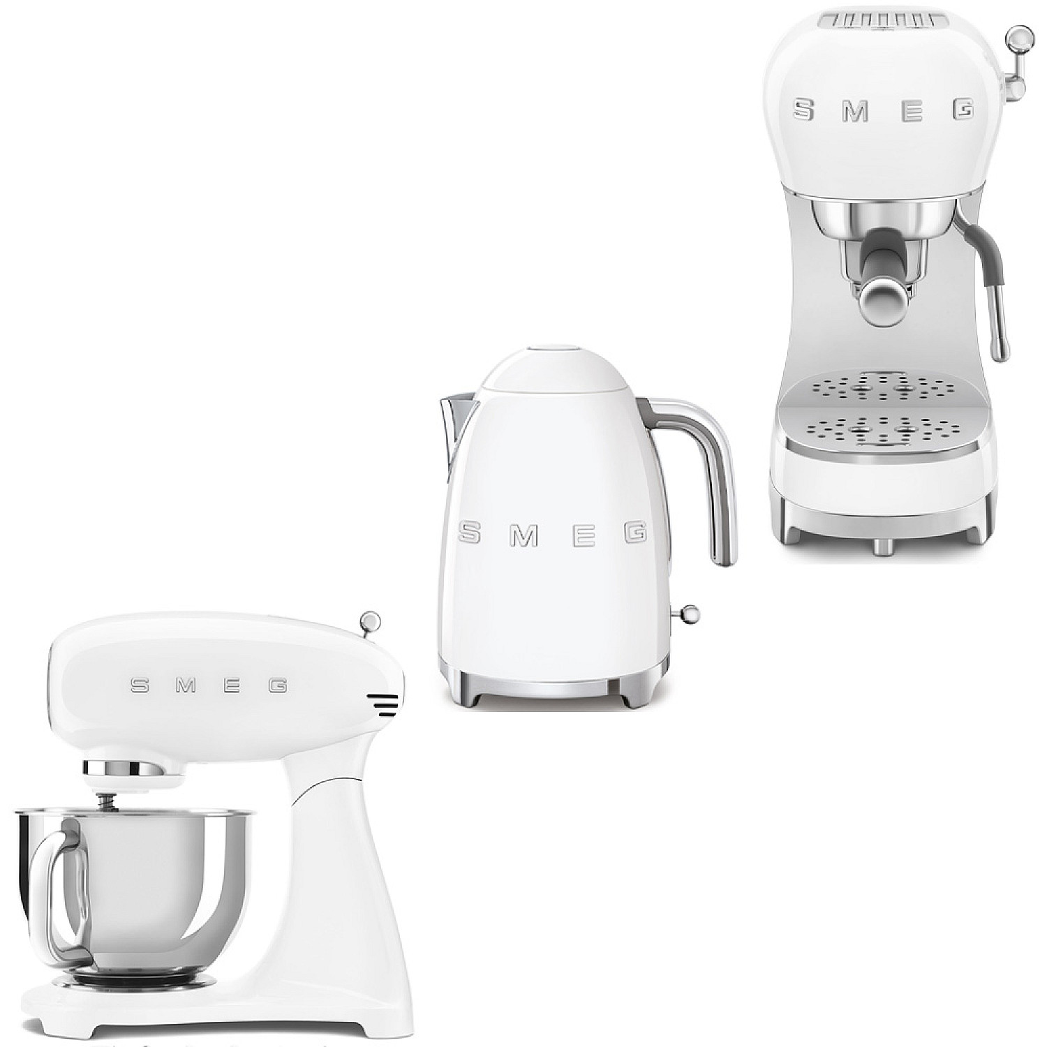Smeg paket smf05wheu-klf03wheu-ecf02wheu - vit