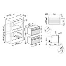 Smeg - SO4104M2PB3 - Svart