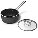 Smeg - Keramisk Kastrull 20 cm Non-Stick, Svart