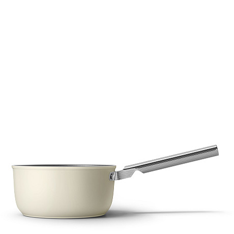 Smeg - Keramisk Kastrull 20 cm Non-Stick, Creme