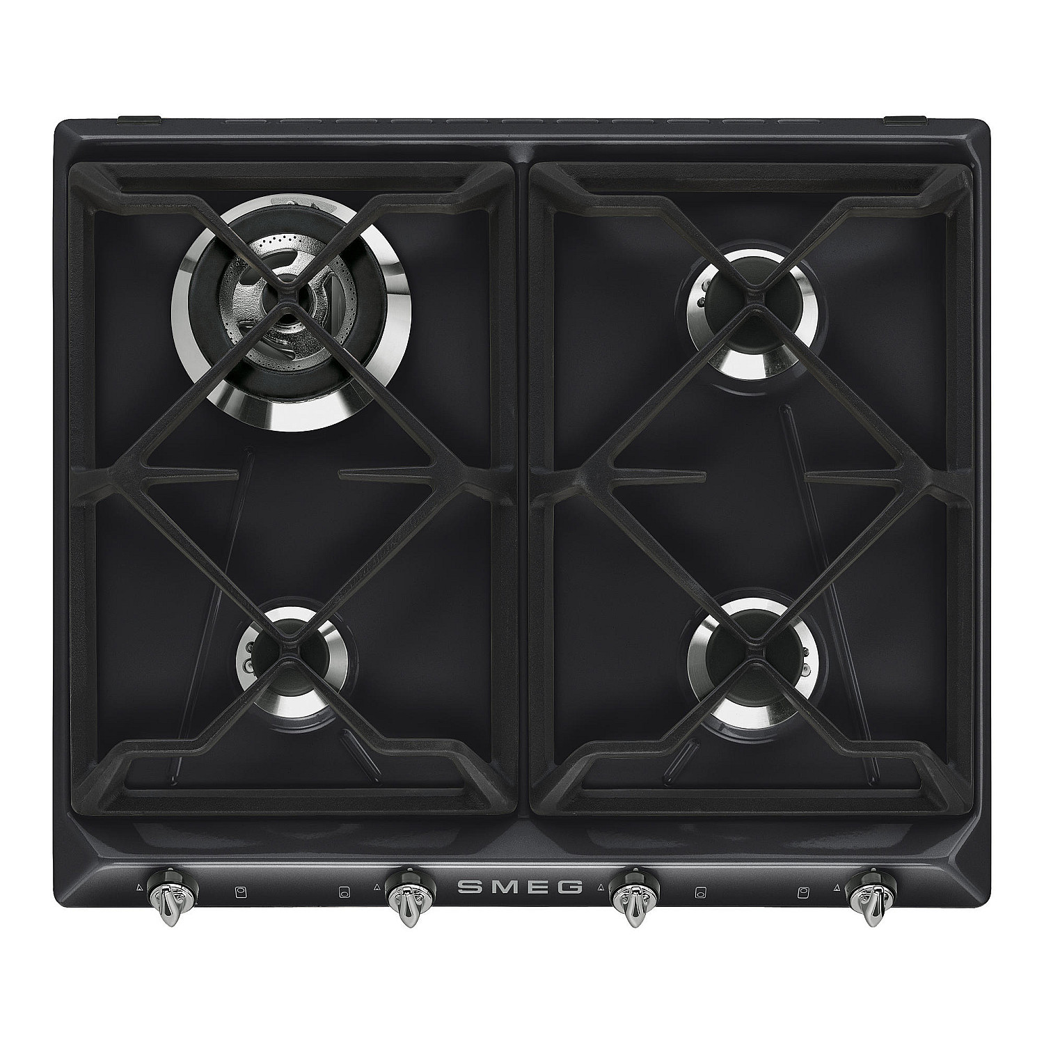 Smeg Victoria Gashäll 60cm SR964NGH (svart)