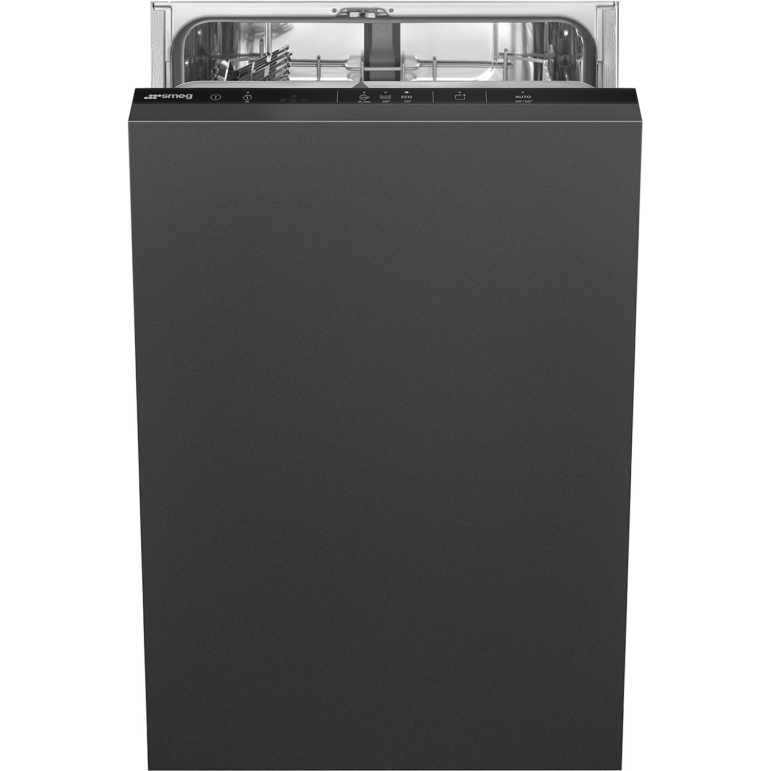 Smeg 45 cm bred diskmaskin st4522din - integrerad