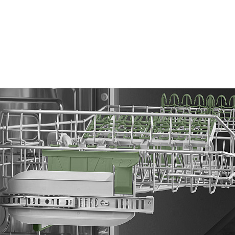 Smeg - STL7322BQL -  Plats för 14 kuvert & Anti-dropp