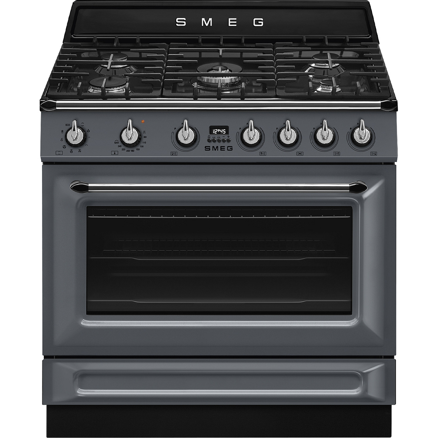 Smeg gasspis tr90gmgr - slate grey