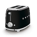 Smeg - Frukostpaket 3 delar - Svart med 50's Style