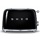 Smeg - Frukostpaket 4 delar - Svart med 50's Style