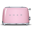 Smeg - Frukostpaket 4 delar - Rosa med 50's Style