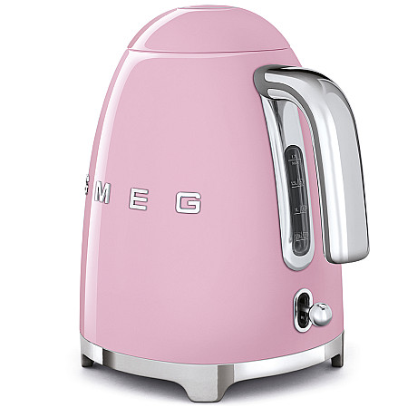 Smeg - Frukostpaket 4 delar - Rosa med 50's Style