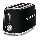 Smeg - Morning Deluxe - Svart högblank med 50's Style