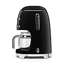 Smeg - Morning Deluxe - Svart högblank med 50's Style
