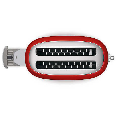 Smeg - Morning Collection - Röd med 50's Style