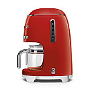 Smeg - Morning Deluxe - Röd med 50's Style