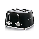 Smeg - Morgonmixen -Svart med 50's Style