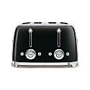 Smeg - Morgonmixen -Svart med 50's Style