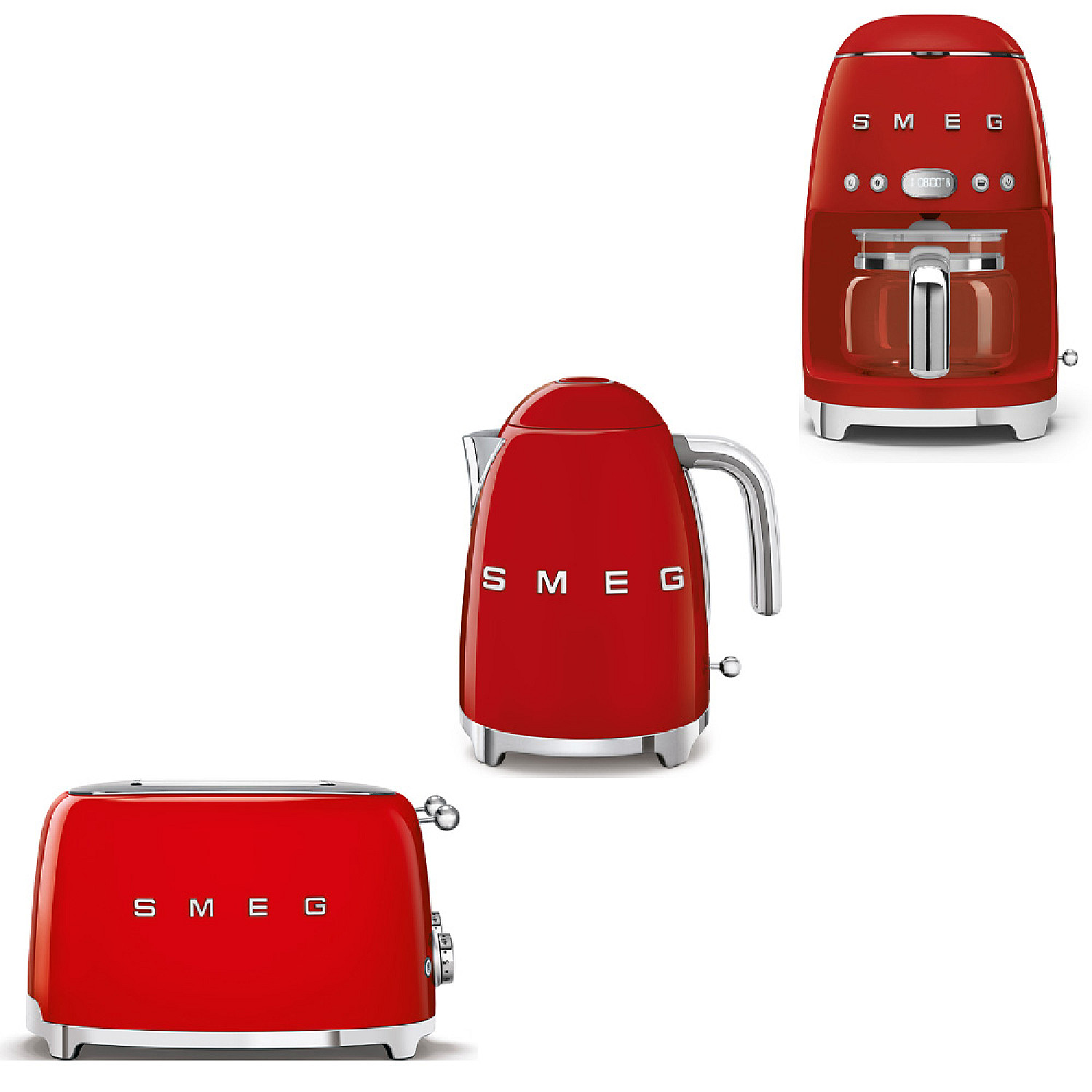 Smeg paket daily boost - r&ouml;d med 50's style