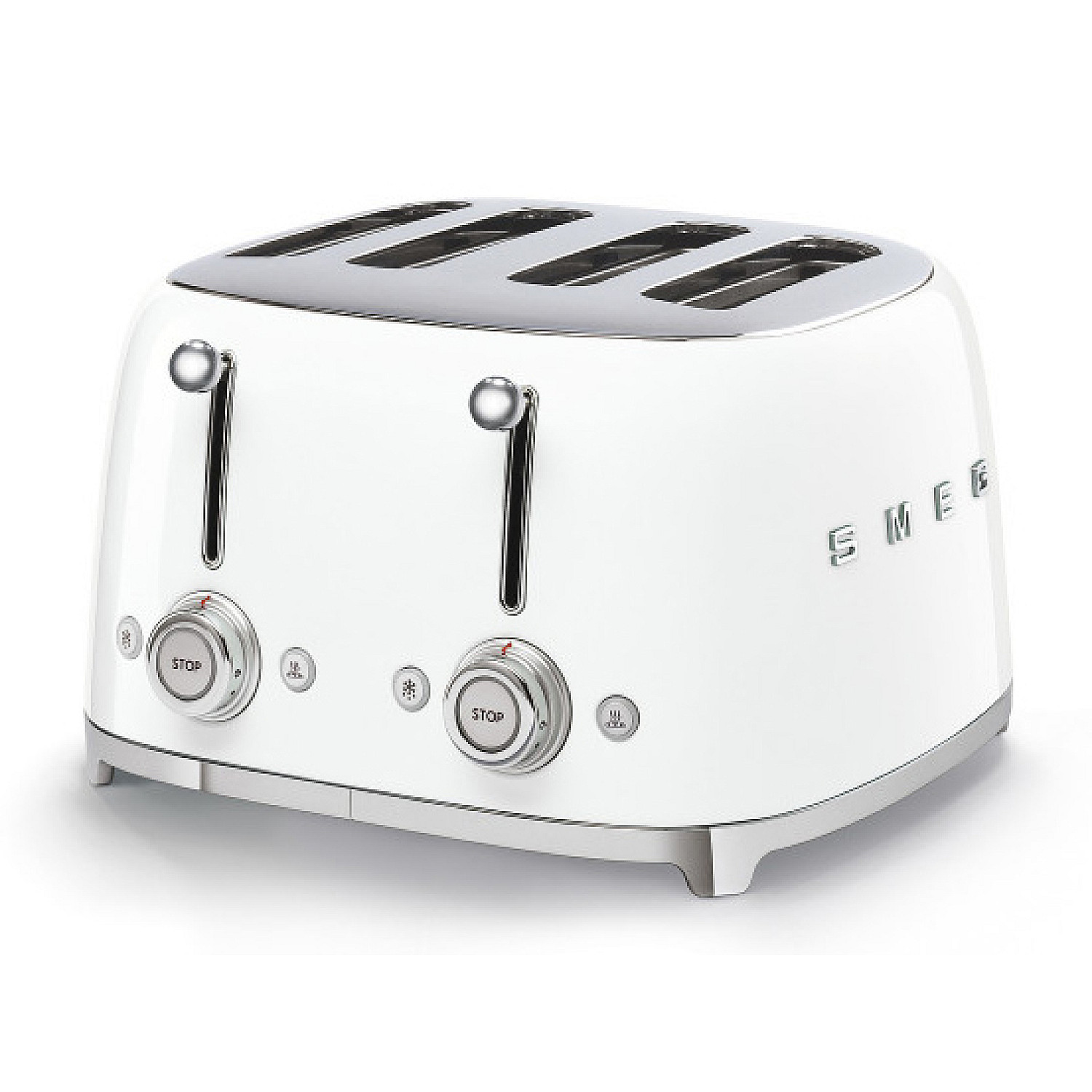 Smeg brödrost tsf03wheu extra breda fack bagelsfunktion