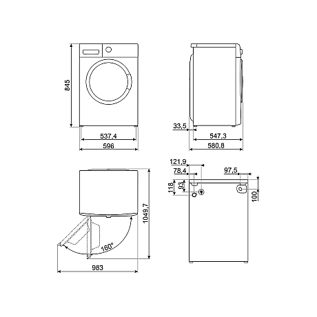 Smeg - WNP84SEAIN1-DNP09SEBIN