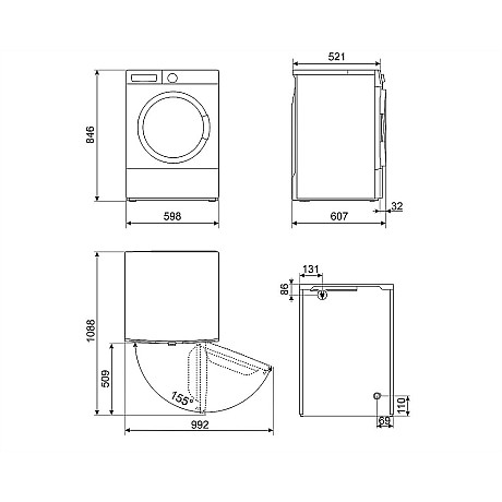 Smeg - WNP84SEAIN1-DNP09SEBIN