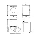 Smeg - WNP96SLAAIN1-DNP09SEBIN