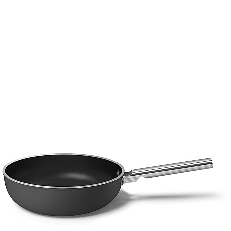 Smeg - Keramisk Wokpanna 30 cm Non-Stick, Svart