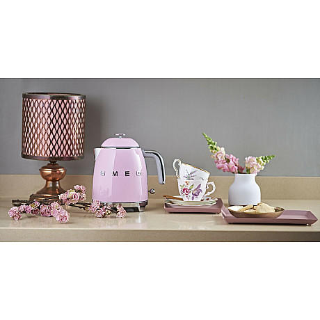 Smeg - Lilla frukostpaketet - Brödrost, mindre vattenkokare, & kaffebryggare - Rosa