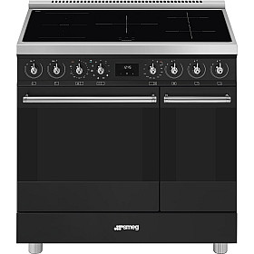 Induktionsspis Smeg - C92IPMB2 - Mattsvart Induktionsspis Smeg - C92IPMB2 - Mattsvart