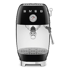 Espressomaskin Smeg - ECF03BLEU - Manuell espresso med Cold Brew, Svart
