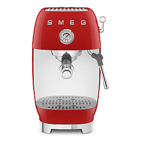 Espressomaskin Smeg - ECF03RDEU - Manuell espresso med Cold Brew, Röd Espressomaskin Smeg - ECF03RDEU - Manuell espresso med Cold Brew, Röd
