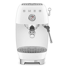 Espressomaskin Smeg - ECF03WHEU - Manuell espresso med Cold Brew, Vit Espressomaskin Smeg - ECF03WHEU - Manuell espresso med Cold Brew, Vit