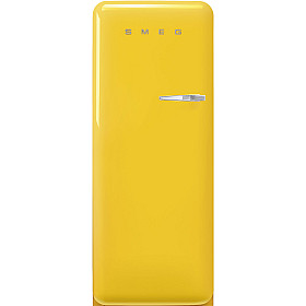 Smeg - FAB28LYW6 - Gul, 50's Style