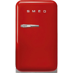 Litet kylskåp Smeg - FAB5RRD6 - Röd