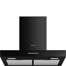 Vägghängd fläkt Smeg - KBT600BL - Svart, Bredd 60 cm Vägghängd fläkt Smeg - KBT600BL - Svart, Bredd 60 cm