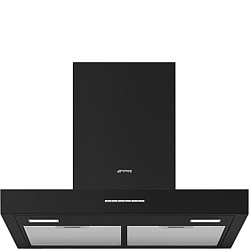 Vägghängd fläkt Smeg - KBT600MB - Mattsvart, Bredd 60 cm Vägghängd fläkt Smeg - KBT600MB - Mattsvart, Bredd 60 cm
