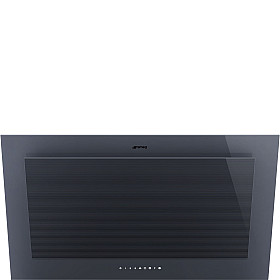 Vägghängd fläkt Smeg - KV194G Linea - Neptune Grey, Bredd 90 cm