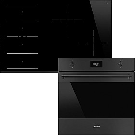 SMEG - SFP6301TVN - SI1F7845B - Självrengörande ugn, 80cm häll