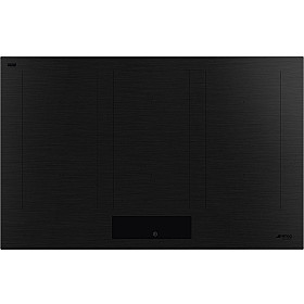 Smeg - SIM3864MB, stilren häll i mattsvart, 80 cm
