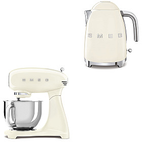 Paket Smeg - SMF05CREU-KLF03CREU - Creme