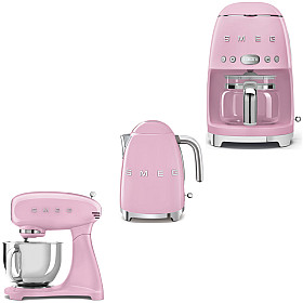 Paket Smeg - SMF05PKEU-KLF03PKEU-DCF02PKEU - Rosa