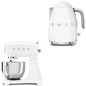 Paket Smeg - SMF05WHEU-KLF03WHEU - Vit