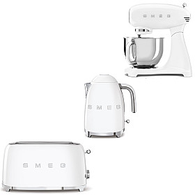 Paket Smeg - SMF05WHEU-KLF03WHEU-TSF02WHEU - Vit