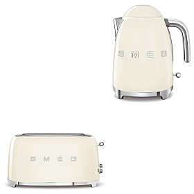  Smeg - Morning Collection - Creme med 50's Style