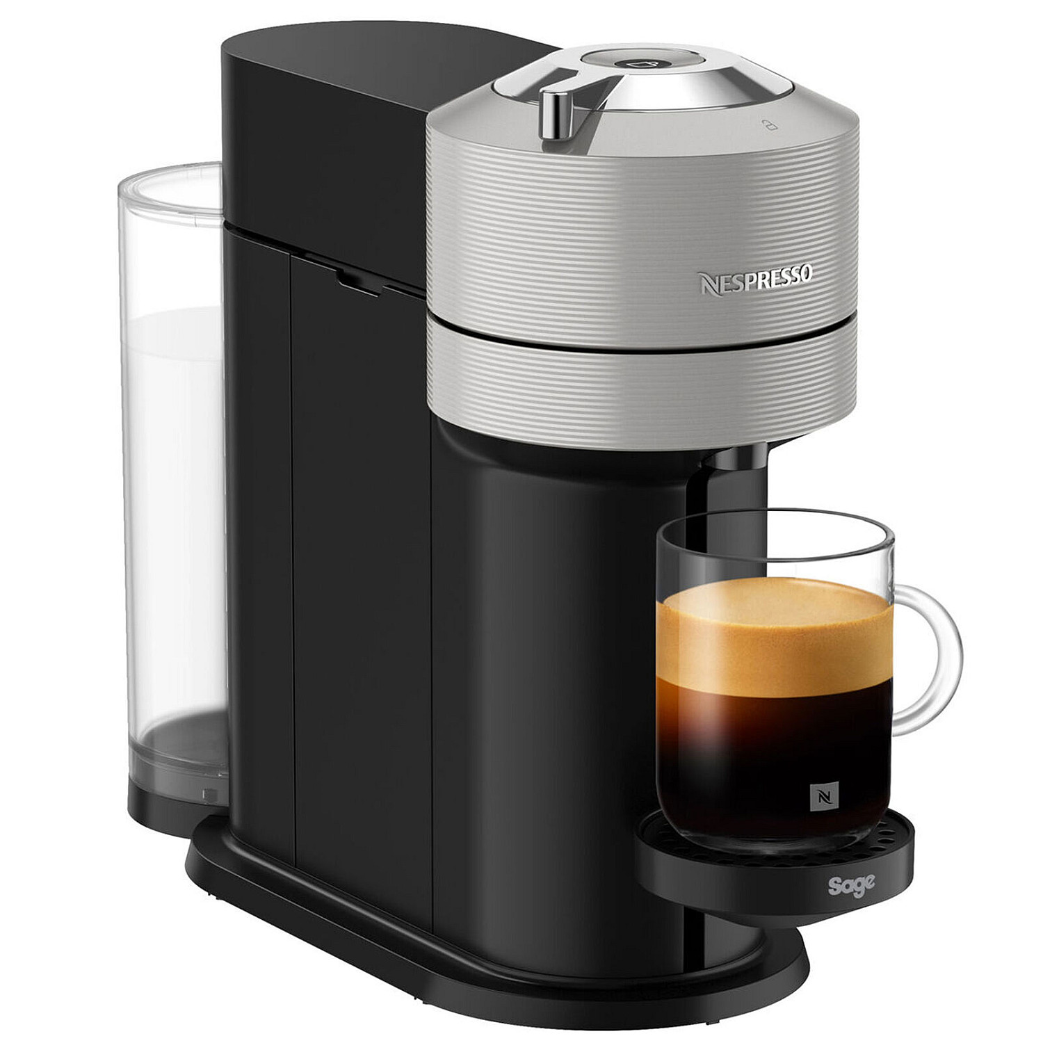 Sage kapselmaskin nespresso vertuo nästa kapselmaskin, grå