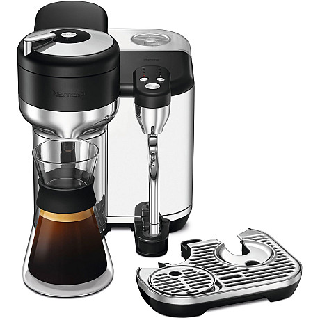 Sage - Nespresso Vertuo Kapselmaskin, Svart borstat stål