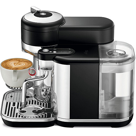 Sage - Nespresso Vertuo Kapselmaskin, Svart borstat stål