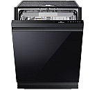 Samsung - Clean Black kökspaket med kombiskåp