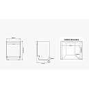 Samsung - DW70H72YCURU1, Silver